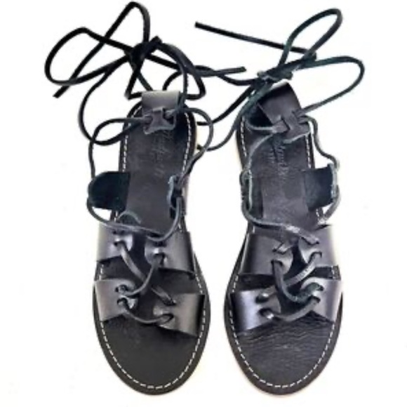 Madewell Silver Strappy Sandals - Picture 3 of 7